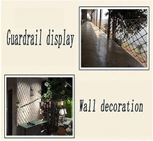 Protective net decoration / Tessuti a mano corda della canapa mesh multi-funzione Scale Balcone anticaduta for bambini Retro Bar Net Net soffitto Foto decorazione della parete netto appendere i vestit