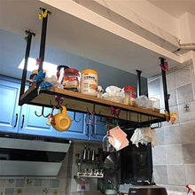 Mensola A Soffitto Portabottiglie Portabottiglie da Vino, Portabottiglie da Appendere in Ferro A 1 Ripiano per Bar/Ristoranti/Cucine, Mensola Decorativa in Metallo Galleggiante