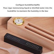 Umidificatori Humidor Armadio for Sigari Humidor Portatile di Grande capacità Humidor da Interno Idratante E con umidità Costante Humidor Portatile di Grande capacità