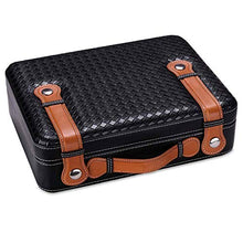 YUTRD ZCJUX Nero Portable Cigar Idratante - portasigari di Corsa con umidificatore e igrometro