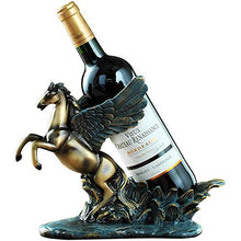 Elegante Semplicità Stile Europeo Pegasus Portabottiglie Portico Decorazione Desktop Armadietto Del Vino Bar Cantina Dell'Hotel Ristorante Staffa per Postumi Di Una Sbornia Personalità Decorazioni Cr