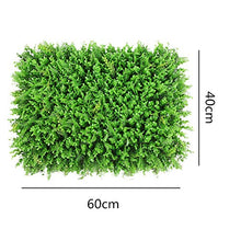 Pannelli di siepi artificiali, Pannelli artificiale bosso Topiary Hedge impianto UV dello schermo di segretezza protetta for la recinzione del giardino Oggettistica for la casa 12 Pezzi Per la casa gi