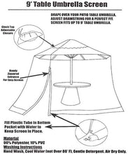 zvcv Ombrello da Esterno Copertura per Zanzare da Giardino per Esterni, Ombrellone da Giardino Ombrellone da Tavolo Zanzariera da Tavolo Ombrellone da Tavolo Schermo A Rete Zanzariera