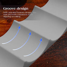 Portabottiglie per Vino in Stile Europeo, 2 Pezzi Portabottiglie in Plastica, Organizzatore di Portabottiglie per Cucina, Frigorifero, Ristorante, Bar, Vino, Bevande (Grigio)