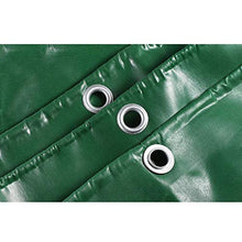 Telone Cerata Resistente, Telo Cerata Blu Impermeabile della Tela Cerata del PVC Telo della Copertura di qualità Premium con Occhielli per Mobili da Giardino, Piscina, Auto, Camion (Size : 4 * 6M)