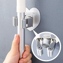ZXCASDF Mobilia Mop Acciaio Fermaglio Mop Specchio Gancio Amore Acciaio Forte Disegno Viscosa Punzonatura Libero Mop della Clip Bagno Impermeabile Antiscivolo Cremagliera Scarico A Muro