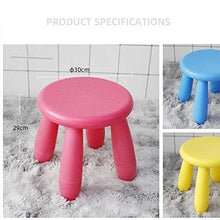 Tastak Scarpe di ricambio piccola Dengzi Baby Sgabello rotondo Sgabello funghi Sgabello semplice Sgabello Plastica Sgabello Piccolo Sgabello Adulto Bambini da bagno Bagno Bagno Sgabello Basso Sgabello