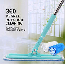 SSAYY Spray Mop Mop Piatto in Microfibra Mocio Rotante per Pulizia A 360 Gradi Mop Piastra Telescopica Utensili per La Pulizia della Casa