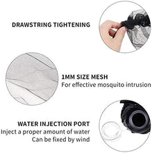 Portatile Giardino da giardino Portatile Ombrello Schermo da tavolo Ombrello Tavolo Zanzara Cover Cover Screen Cover Bug Rettering Cover Anti-Mosquito per gazebo Parasols - Escludendo ombrello e fonda