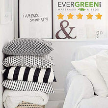 EVERGREENWEB Migliore Coppia Cuscini in Fiocco Memory Foam Cervicale 40x70 cm Tessuto Imbottito Traspirante, 2 Guanciali per Dormire, Cuscini per Rilassare Il Collo Adatti a Tutti Materassi e Letti