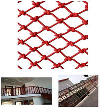 Protective net decoration / Balcone Rete di recinzione anti-caduta Kindergarten rete di protezione for bambini scale rete di sicurezza Net nylon rosso netta delle famiglie decorazione esterna Net mult