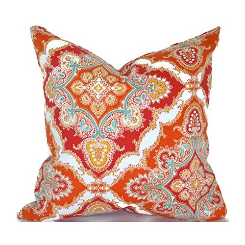 N/ A 18x18 Cuscini Esterni Cuscini Decorativi Cuscini Esterni Cuscini Euro Cuscino Zoie Mandarino