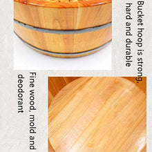 Vasca Di Legno Del Piede Del Barilotto Di Pedicure Del Bacino Dei Piedi Di Ammollo Della Famiglia Con I Massaggiatori Del Coperchio 30cm Alta Vasca Di Salute Regalo Di Sanità Di Mezza Età E Anziano