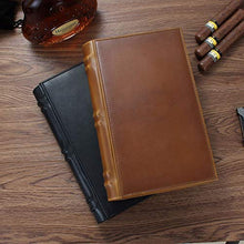 Humidars Cigar Humidor - Leather Case Cigar Humidor Cedar legno portatile Viaggi Accessori for sigari con umidificatore igrometro mantenerlo fresco .Scatola di immagazzinaggio di cigari di grande capa
