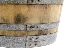 Temesso Botte da Vino in Rovere, barile, da Usare Come Tavolo, Decorazione - Altezza 95cm, Contenuto 225 litro