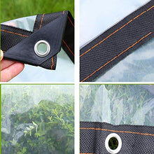 MHBGX Impermeabile Copertina Tarp Incatramata, Parasole Net, Ombra Panno, Impermeabile Heavy Duty con Occhielli Isolato Parasole Balcone Sul Tetto All'Aperto Tarp 120G / M²,a,2 * 3M