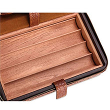 Ljf 4 sigari sigari umidificatore Portatile Sigaro Sigaro humidor sigari umidificatori Scatola di Sigaro Scatola di sigari di Viaggio buona Tenuta Prestazioni Migliore Regalo
