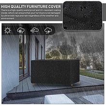 Copertura per Mobili da Giardino, Copertura Tavolo Esterno, Copertura per Tavolo da Giardino Rettangolare,Telo Mobili da Giardino Impermeabile, Tessuto Oxford Resistente, Anti-UV(180 x 120 x 74cm)