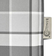 Beautissu Cuscino per Sdraio, poltrone e sedie da Giardino Sunny GK Grigio 120x50x6cm - Extra Comfort - Colori Resistenti ai Raggi UV