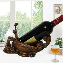 LOSAYM Statue Soprammobile Statuine Portabottiglie Decorazione Portabottiglie Soggiorno Mobile Portabottiglie Decorazione Armadietto del Vino