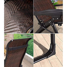 Sywlwxkq Sedie Zero Gravity, Sedie Pieghevoli reclinabili, Sedia in Vimini, Sedie a Sdraio, Sedie a Sdraio, Lettino Prendisole, Super Larghezza 52 CM, Giardino Patio sulla Spiaggia Campeggi