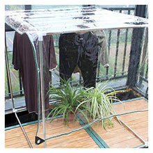 MAHFEI Telone Telo Copertura, con Protezione per Angoli Telo Impermeabile Esterno Copertura Vegetale in PVC Tenere Caldo Resistente al Freddo Tenda Divisoria Impermeabile per Patio Esterno