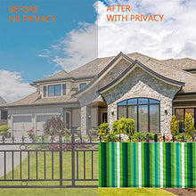YUNSHAO Recinzione Copertura per Balcone Protezione della Privacy Schermo in Polyster Senza Viti Permeabile per Estate ed Inverno Opaco,90 x 500cm