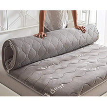 LJ Letto Matrimoniale Imbottito Tatami è conservato Warm Student Dormitorio Camera da Letto Sleeping Pad Tappetino Multifunzionale (Dimensioni : 180x200cm)