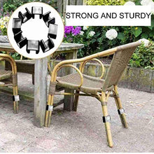 Ohomr Clip Couch Sofa Connect Clamps 4,25 Centimetri Mobili di plastica Clip per Giardino Patio Mobilio Decorazione Domestica 10PCS