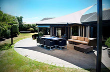 SUNNY GUARD Tenda a Vela Triangolare 3x3x3m Antivento Impermeabile Protezione Raggi UV per Giardino terrazza Campeggio, Crema