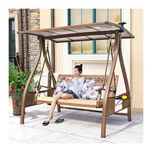 DGHJK Altalene da Esterno per Adulti con Cuscini e baldacchino, Altalena da Portico Sedia da Esterno Altalena Panca da Esterno Adatta per Patio, Giardino, Bordo Piscina, Balcone