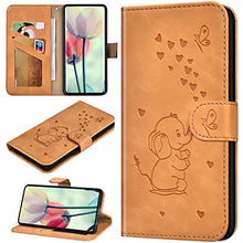 Robinsoni Custodia Compatibile con Samsung Galaxy Note 10 Pro Case Portafoglio Cover Dumbo Stampato Libro Pelle PU Antiurto Case Taccuino Cover Libretto Cartone Animato Case Folio Flip Cover Zenzero