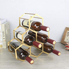Decorazione Semplice e Creativa in Metallo Portabottiglie Semplice e Creativo Ristorante Armadietto Del Vino per la Casa Decorazione Semplice e Creativa Semplici Mestieri Galvanici, PZW