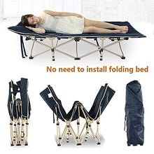 Sedia Pieghevole per Sdraio, Letto Singolo per Ufficio Letto per Pisolino Regolabile Reclinabile Sedia per Sdraio Portatile per Terrazza Patio Beach Yard