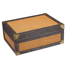 Caishuirong Cigar Box di stoccaggio 50 Pack Humidor Cigar Humidor Creativa a Due Strati Quattro Zone Antico Mats casa Cigar Box Perfetto da Usare in Ufficio e Camera da Letto