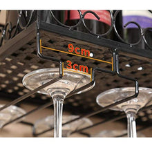 Wine Rack Wine Rack bottiglia supporto della cremagliera del vino mensola Holder bagagli vino/Wine Glass supporto della cremagliera della cucina parete ha appeso vino/Wine Glass rack Hanging Coppa