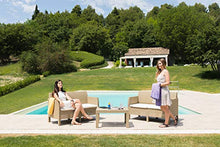 Set da Giardino Matilde (4 posti, Cappuccino)