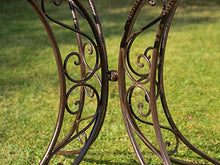Nostalgia Tavolo da Giardino Tavolo da Ping-bistrot del Ferro 13kg Stile Antico