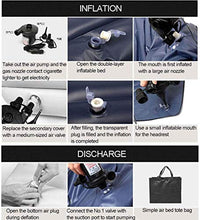 HongLianRiven Lettino da Viaggio Letto Gonfiabile Auto Materasso Gonfiabile, Gonfiabile Auto Bed sede Cuscino Gonfiabile Auto Materasso SUV Special Air Tronco da Viaggio Bed Car Bed 5-21