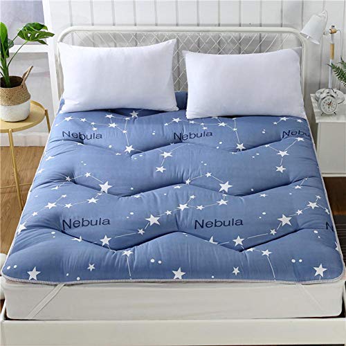 JRG Thick Tatami Stuoie Copertura di Base, Pieghevoli Giapponese Futon da Terra Spugna Mat Soft Copertina di Topper Caldo Studente Dormitorio Cotone Imbottito-h