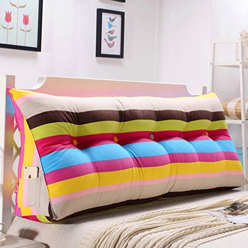 HYY-YY - Testiera per divano con schienale doppio, morbida, per letto Tatami, cuscino lombare in vita, colore: J, dimensioni: 90 cm