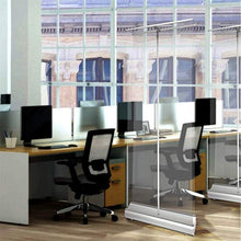 WAWB Schermo Igienico Trasparente, Protezione da Starnuto, Schermo Divisorio. 800X2000mm per Ufficio, Negozi, Ristorante, Aula, Palestra, Salone