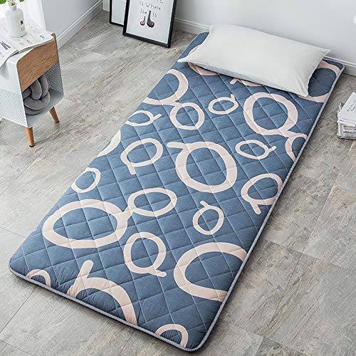 MAATCHH Piano Materasso Tappetino Pieghevole Materasso futon Portatile Addensare Pad for Home Campeggio Tappetino Sleeping Tatami per Casa (Color : Muti Color 2, Size : 90x200x4cm)