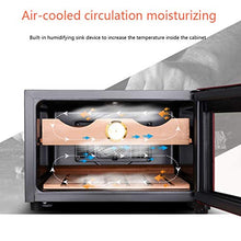 Cigar Cabinet Mini Sigaretta del Sigaro di Temperatura Costante di umidità Cigar Gabinetto Cigar Box Domestica Cigarette Cabinet Mini Piccolo Sigaro Cabinet 23L (Color : Red, Size : 41 * 53 * 28cm)