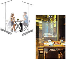 Topniu. (Uso nel business) 100200 cm Startning Guard Guard Banner Shield Schermata retrattile Cancella schermi protettivi Spit Protezione Schermo sociale per ufficio per ufficio, caffè, negozi al dett