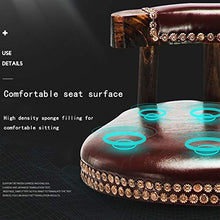Sgabelli da Bar Moderna Imbottito Tessuto della sede sgabelli da Bar Sedie w Legno/Telaio, Gambe in Legno massello Soggiorno Sala da Pranzo Mobili (Color : Black, Size : 74cm)