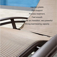 GJX Sedie a Sdraio Reclining Sdraio da Spiaggia Sedia con Cuscini Imbottiti e poggiapiedi for Il Giardino Esterno di Campeggio all'aperto Spiaggia Design