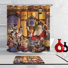 LIYAN Combinazione Bagno. Immagini Chiare E Colori Vivaci Rendono Il Tuo Bagno Pieno di Vita. Accessori da Bagno. Natale. Babbo Natale. Regalo.