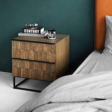 ADSE Comodini Cassettiera Rovere Cassettiera Camera da Letto Completa di Mobili Camera da Letto Armadio in Ferro Battuto