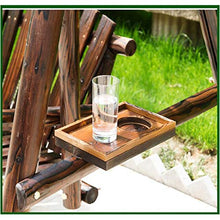 HLZY Grande aliante all'aperto con Supporto, Deluxe Wooden Arc Frame Amaca Hammock 3 Person Garden Swing Arredamento Esterno Patio Swing Sedia Lounge all'aperto